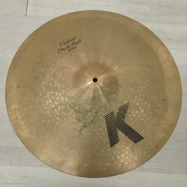 Express Delivery Used Zildjian 20" K Custom Dark Ride Cymbal