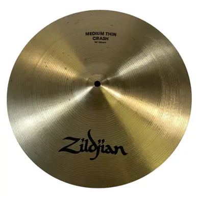 Limited Edition Used Zildjian 16IN A MEDIUM THIN CRASH Crash Cymbal 16"