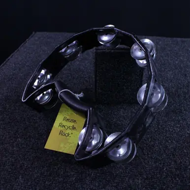Affordable Used TAMBOURINE PURTY NICE Percussion Instrument