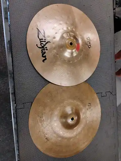 New Release Used Zildjian 14 INCH ZBT HI HATS Hi Hat Cymbals 14"