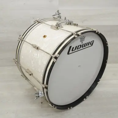 Used Wfl - William F Ludwig 22x14 Vintage Kick Drum Rewrap Limited Offer
