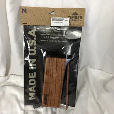 Limited Edition Used TIMBER WOOD BLOCK World Percussion Instrument