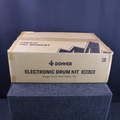 Fast Shipping Used DONNER DED-40 ELECTRONIC KIT - NOS Electronic Drum Kit