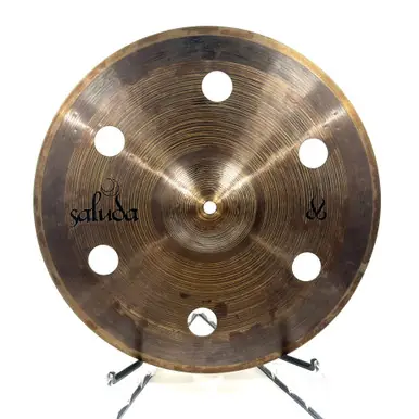 Best Seller Used Saluda 15IN SYMBOLIC VENTED CRASH Crash Cymbal 15"