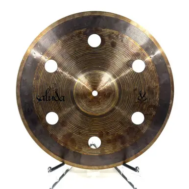 Clearance Used Saluda 16IN SYMBOLIC VENTED CRASH Crash Cymbal 16"