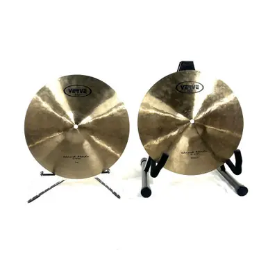 Used Verve PRO 14 HI HAT Hi Hat Cymbals 14" Seasonal Sale