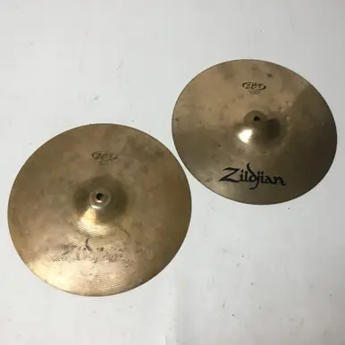 Modern Used Zildjian 14IN ZBT Hi Hat Cymbals 14"