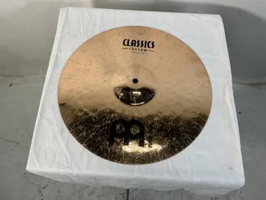 Warranty Included Used Meinl 16IN CLASSICS CUSTOM MED CRASH Crash Cymbal 16"