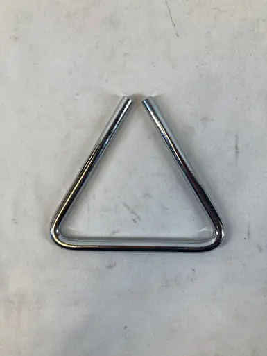 Authentic Used Triangle Percussion Instrument