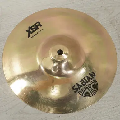 Fresh Stock Used Sabian 10 " Xsr Splash Cymbal