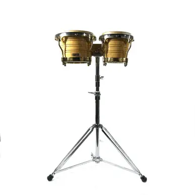 Used Latin Percussion - LP GENERATION II BONGOS W/STAND Bongo Time-Limited