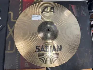 Used Sabian 16 AA METAL-X CRASH Crash Cymbal 16" Exclusive