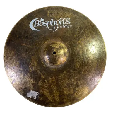 Price Drop Used Bosphorus MASTER VINTAGE 18IN CRASH Crash Cymbal 18"