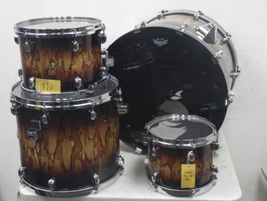 Used Tama STAR CLASSIC 4 PIECE MOLTEN BROWN Drum Shell Kit Brown Limited Time