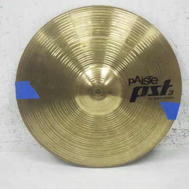 Deal Used Paiste PST3 13 IN HI HATS Hi Hat Cymbals 13"