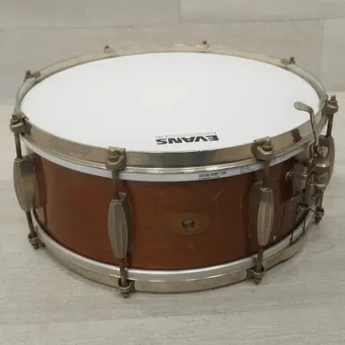 Used Slingerland 14x5 Radio King Vintage Wood Snare Drum Place Order