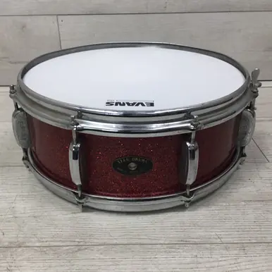 Used Tama STAR DRUM RED SPARKLE SLINGERLAND COPY Wood Snare Drum 14" Best Price