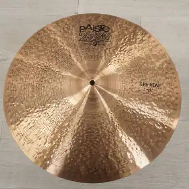 Flash Sale Used Paiste 18" 2002 Big Beat Crash Cymbal