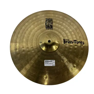 Hassle-Free Returns Used Paiste 18IN BRASS TONES RIDE Ride Cymbal 18"