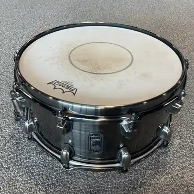 Limited Edition Used MAPEX BLACK PANTHER MACHETE 6.5 X 14 Snare Drum