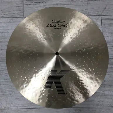 Used Zildjian K CUSTOM DARK CRASH 16 Crash Cymbal 16" Must Have