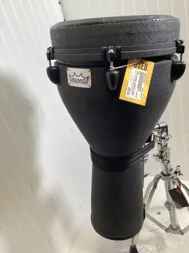 Used Remo 12IN DJEMBE W/MEINL STAND Djembe Express Delivery