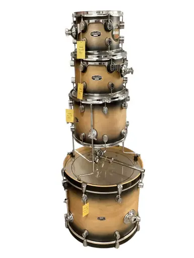 Price Drop Used PDP FS SERIES 4 PC SHELL PACK Drum Shell Kit Tobacco Sunburst