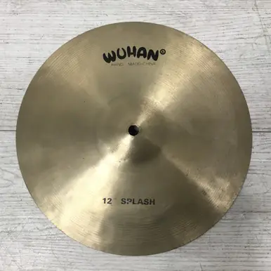 Used Wuhan 12 SPLASH Crash Cymbal 12" No Minimum Order