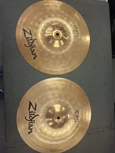 Certified Used Zildjian ZBT 13 INCH HI HATS Cymbal 13"
