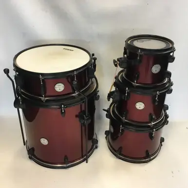 Used Mapex ARMORY 6 PIECE Drum Shell Kit Red Best Seller