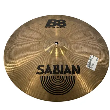 Used Sabian 16IN B8 CRASH Crash Cymbal 16" Don’t Miss Out