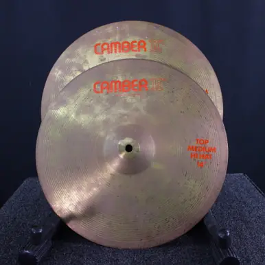 Used Camber 14 HI HATS Hi Hat Cymbals 14" Must Have