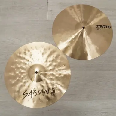 Used Sabian 14" Stratus Hi Hat Cymbal Pair Limited Time
