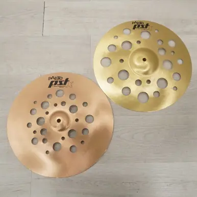 Special Offer Used Paiste 14" Pst X Swiss Flanger Stack Effects Cymbal