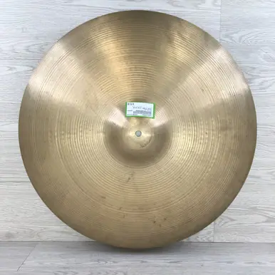 Used Zildjian THIN STAMP 21IN RIDE Vintage Ride Cymbal 21" Budget