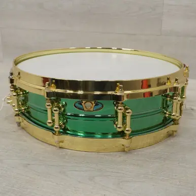 Trusted Brand Used Ludwig 14x3.7 Carl Palmer Venus Metal Snare Drum