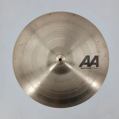 Used Sabian 17 IN AA ROCK CRASH Crash Cymbal 17" New Release