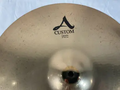 Worldwide Shipping Used Zildjian 17 IN A CUSTOM CRASH Crash Cymbal 17"