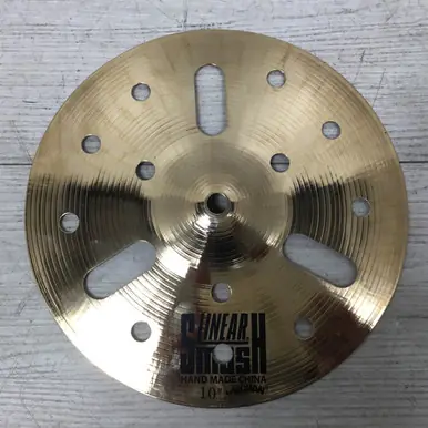 Used Wuhan LINEAR SMASH 10 INCH 312G Effects Cymbal 10" Big Sale