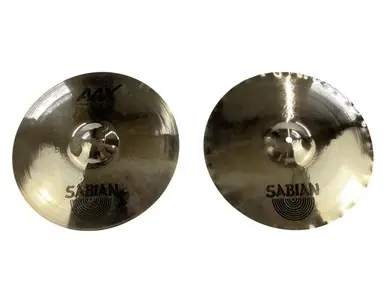 Used Sabian AAX 14 STAGE HATS Hi Hat Cymbals 14" Weekend Sale