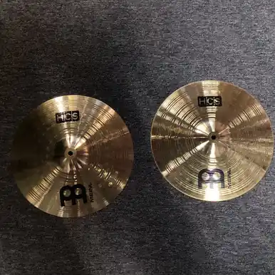 Used Meinl 13 HCS HI HATS Hi Hat Cymbals 13" Mega Sale