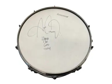 Used Ludwig LU0814 UNIVERAL BRASS 8X14 Metal Snare Drum 14" Free Delivery