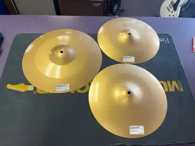Used CYMBALS 3PC SET Cymbal Luxury