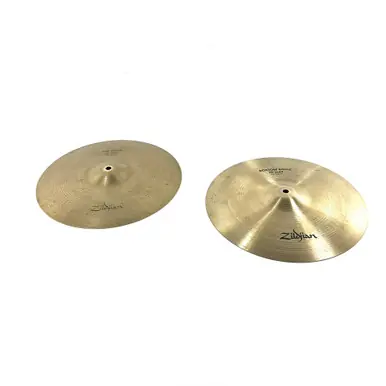 Used Zildjian AVEDIS 14IN ROCK HI HATS Hi Hat Cymbals 14" Modern