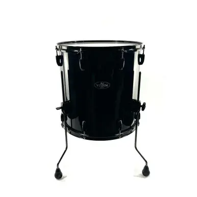 Used Pearl VISION BIRCH 16X16 FLOOR TOM Floor Tom Black 16" Cheap