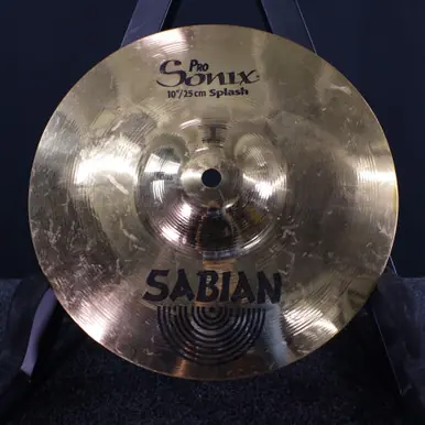 Used Sabian 10 INCH PRO SONIX SPLASH Splash Cymbal 10" Wholesale