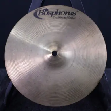 Used Bosphorus BOSPHORUS 10 INCH TRADITIONAL SPLASH Splash Cymbal 10" Fresh Stock