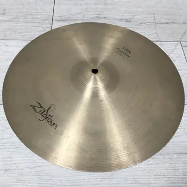 Used Zildjian A THIN CRASH 15 INCH 827 G Crash Cymbal 15" Reduced Price
