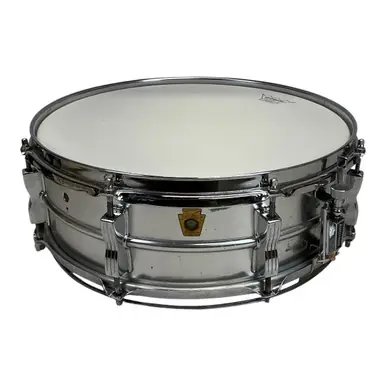Used Ludwig 1965 Acrolite Vintage Metal Snare Drum 14" Exclusive Offer