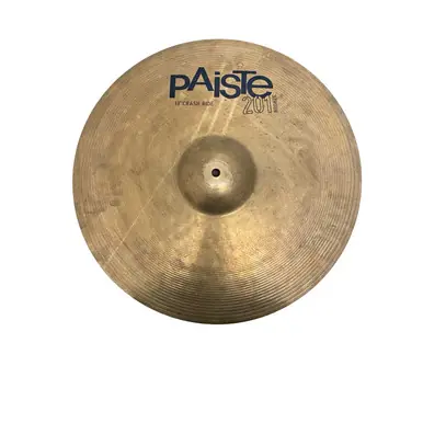 Best Seller Used Paiste 201 BRONZE CRASH/RIDE 18 Ride Cymbal 18"